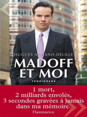 cover image of Madoff et moi